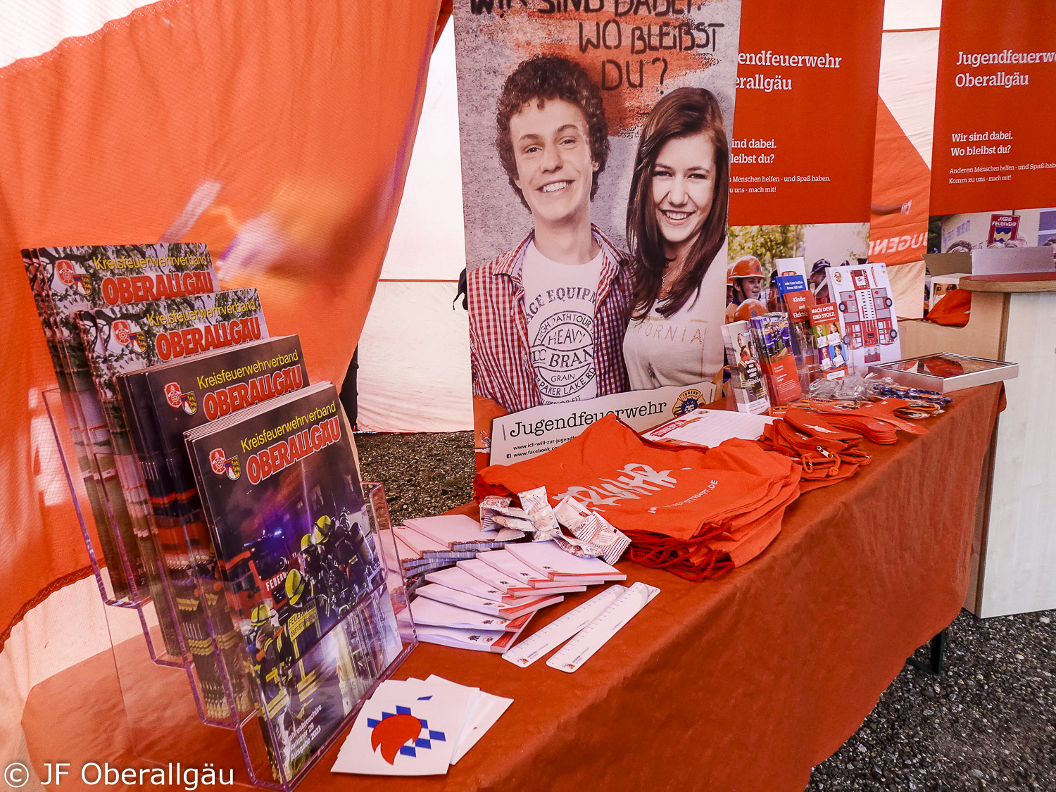 Infostand der JF Oberallgäu