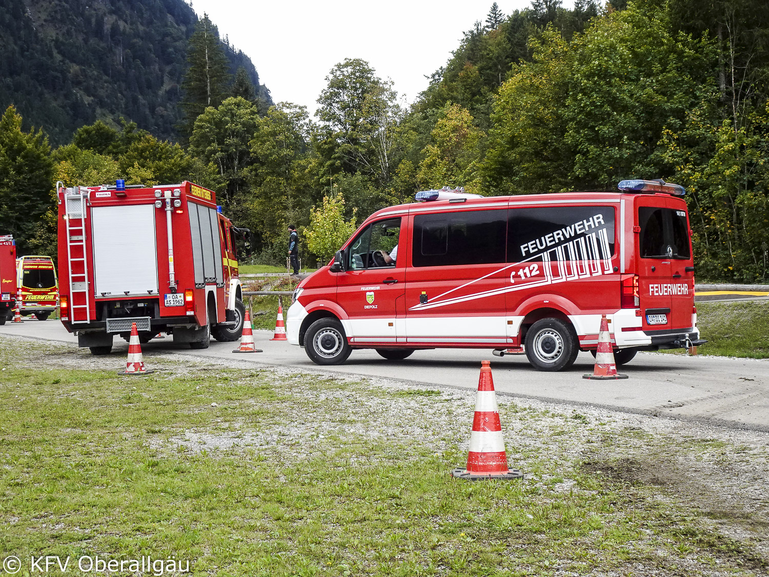 Mannschaftstransporter der Feuerwehr Diepholz