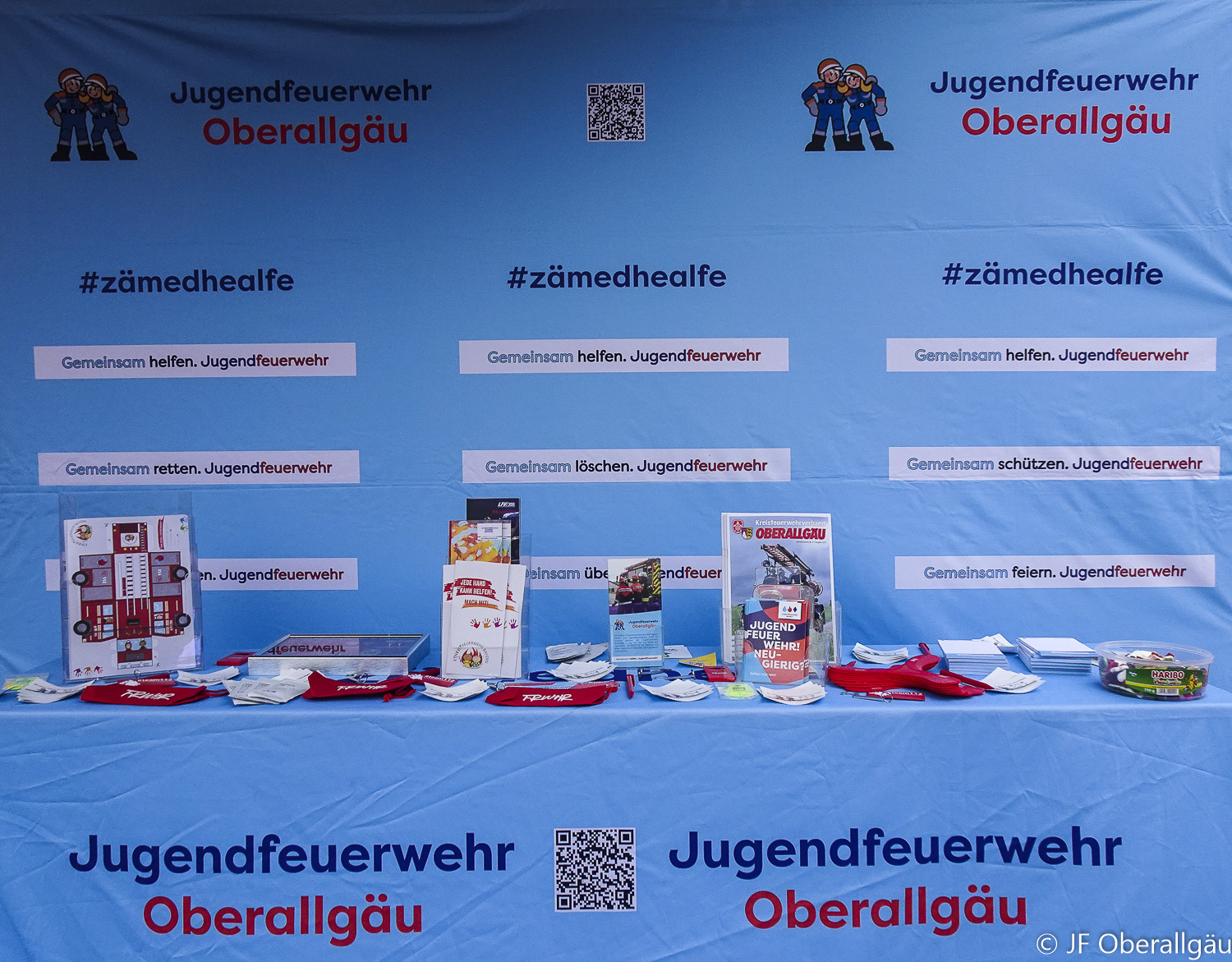Infostand der Jugendfeuerwehr Oberallgäu