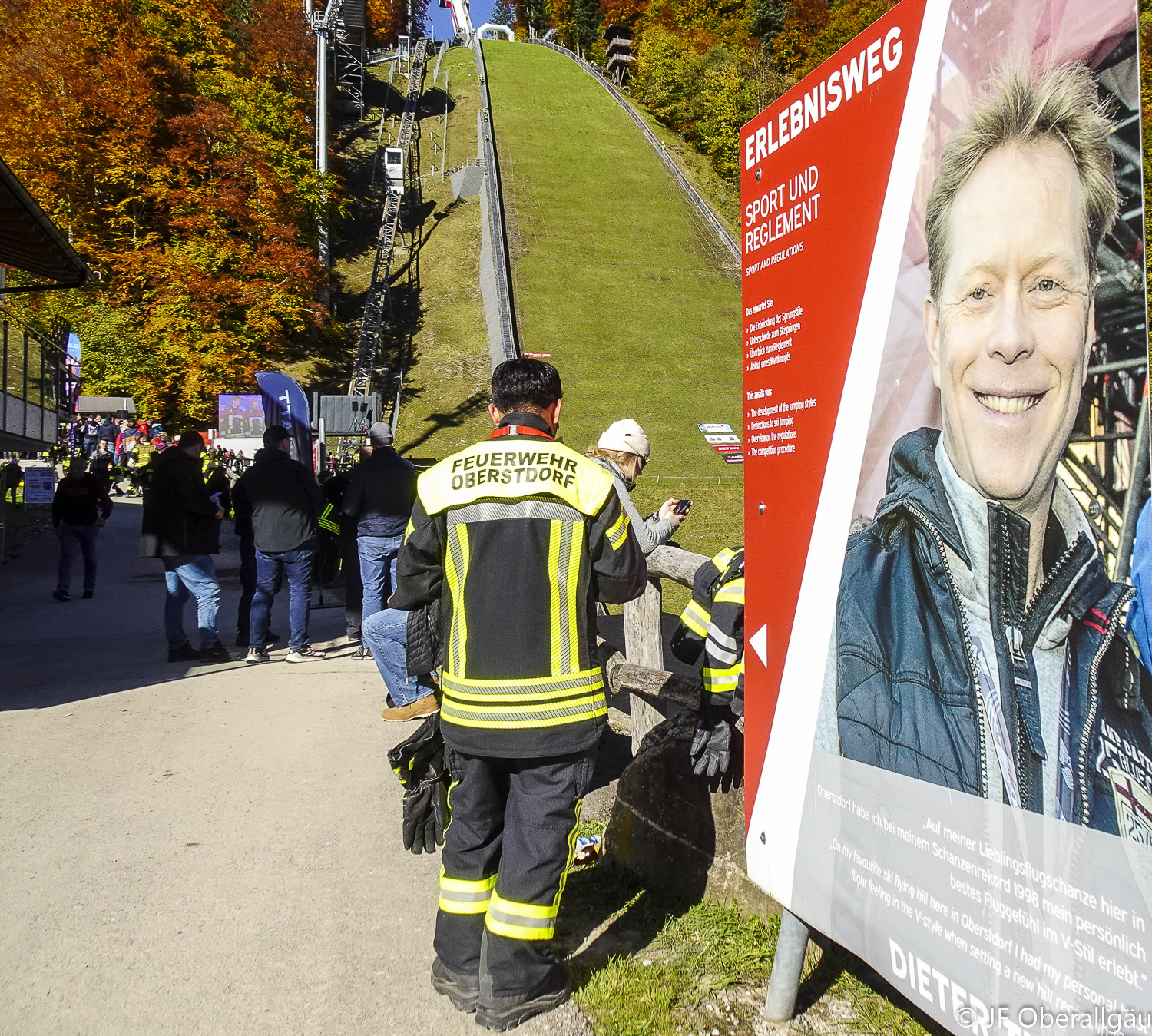 Letzte Vorbereitung vor dem Start