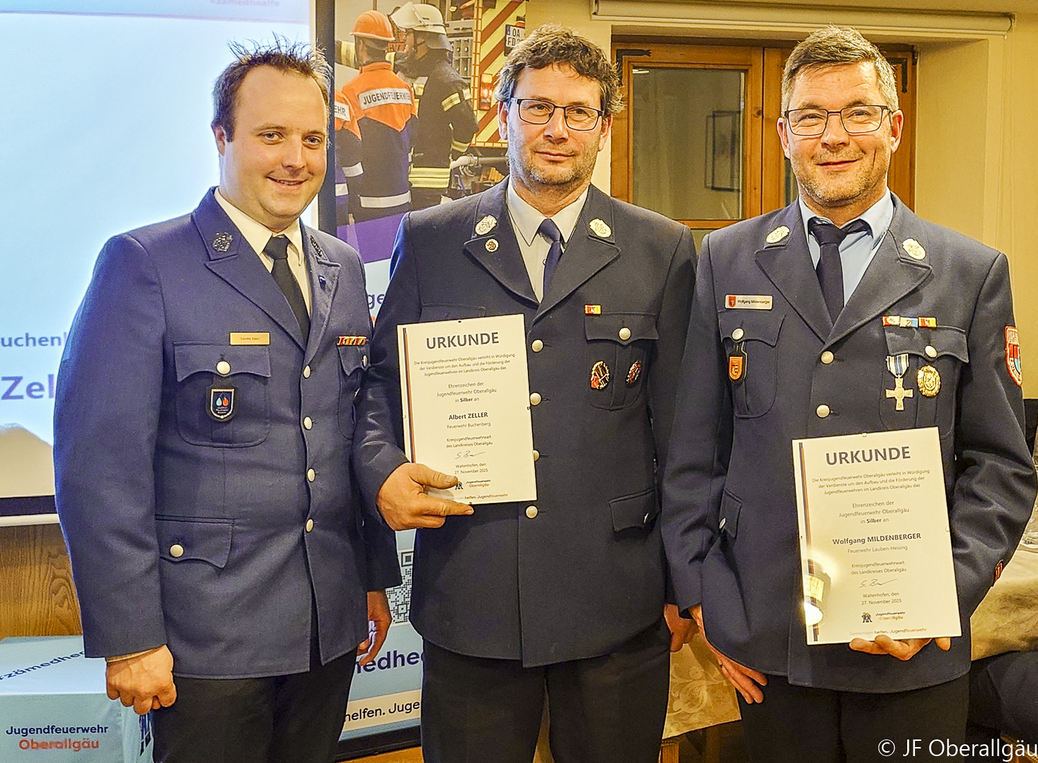 Ehrung anlässlich der Kommandantendienstversammlung Nord