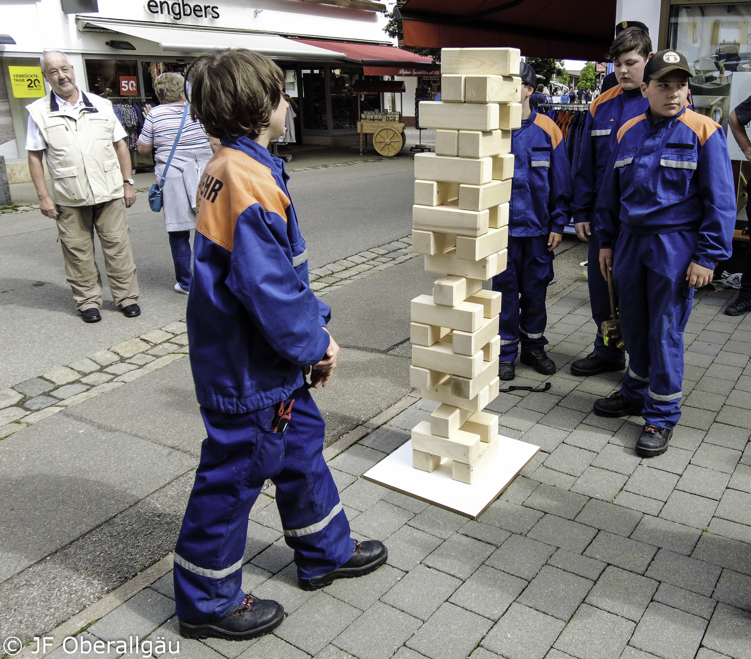 Station "Feuerwehrjenga"