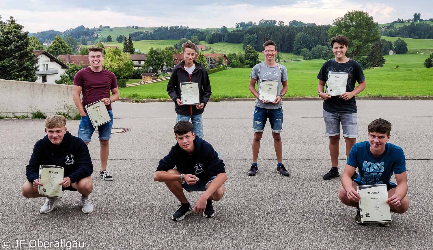 Jugendfeuerwehr Altusried - Abnahme Wissenstest