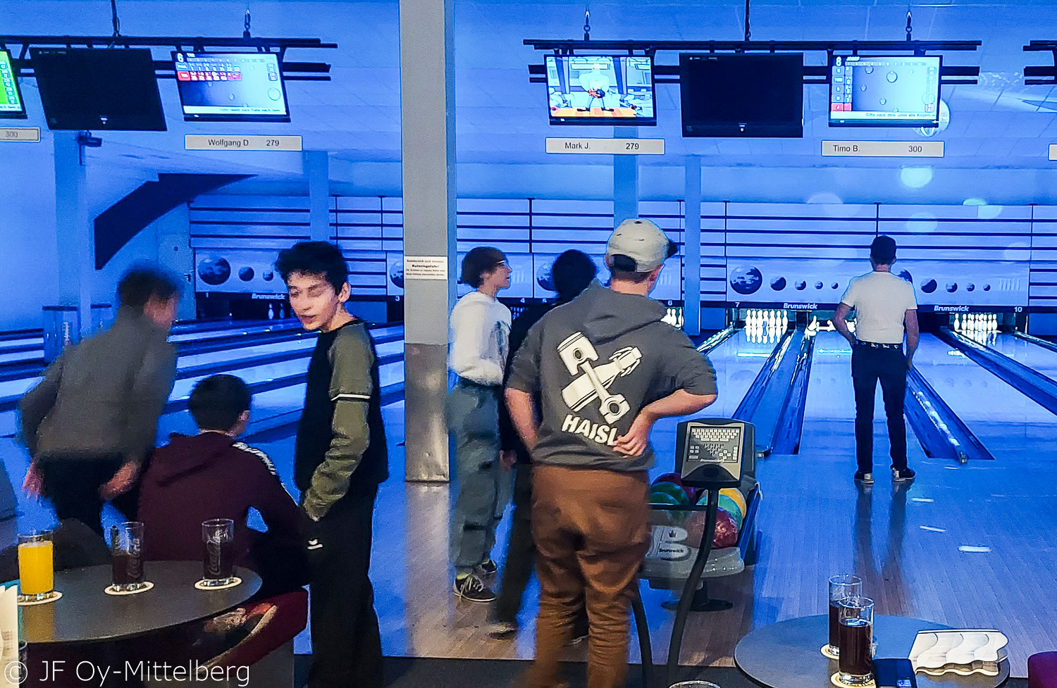 JF Oy-MIttelberg beim Bowling