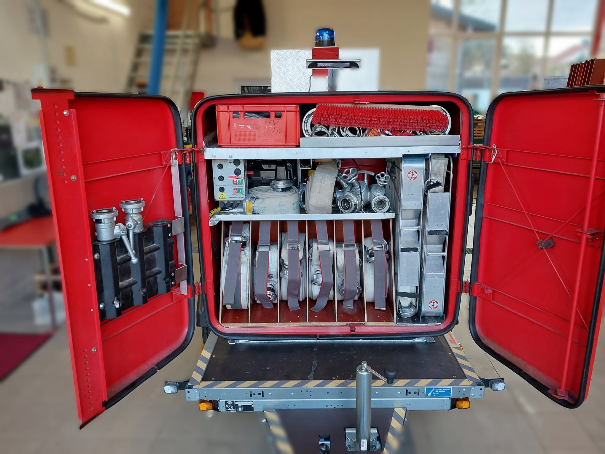 TSA der Feuerwehr Frauenzell, Vorderansicht
