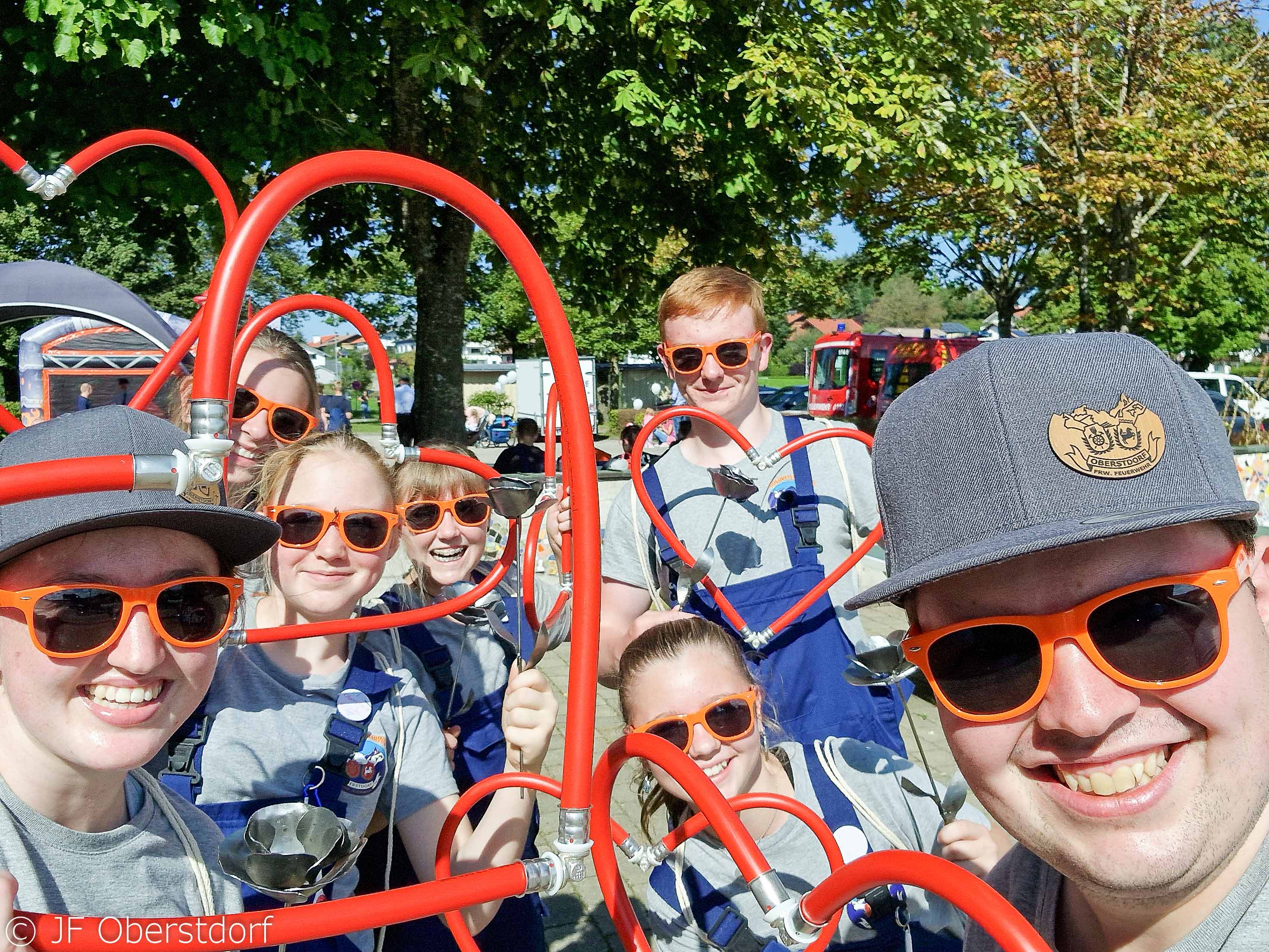 Die Jugendfeuerwehrgruppe Oberstdorf