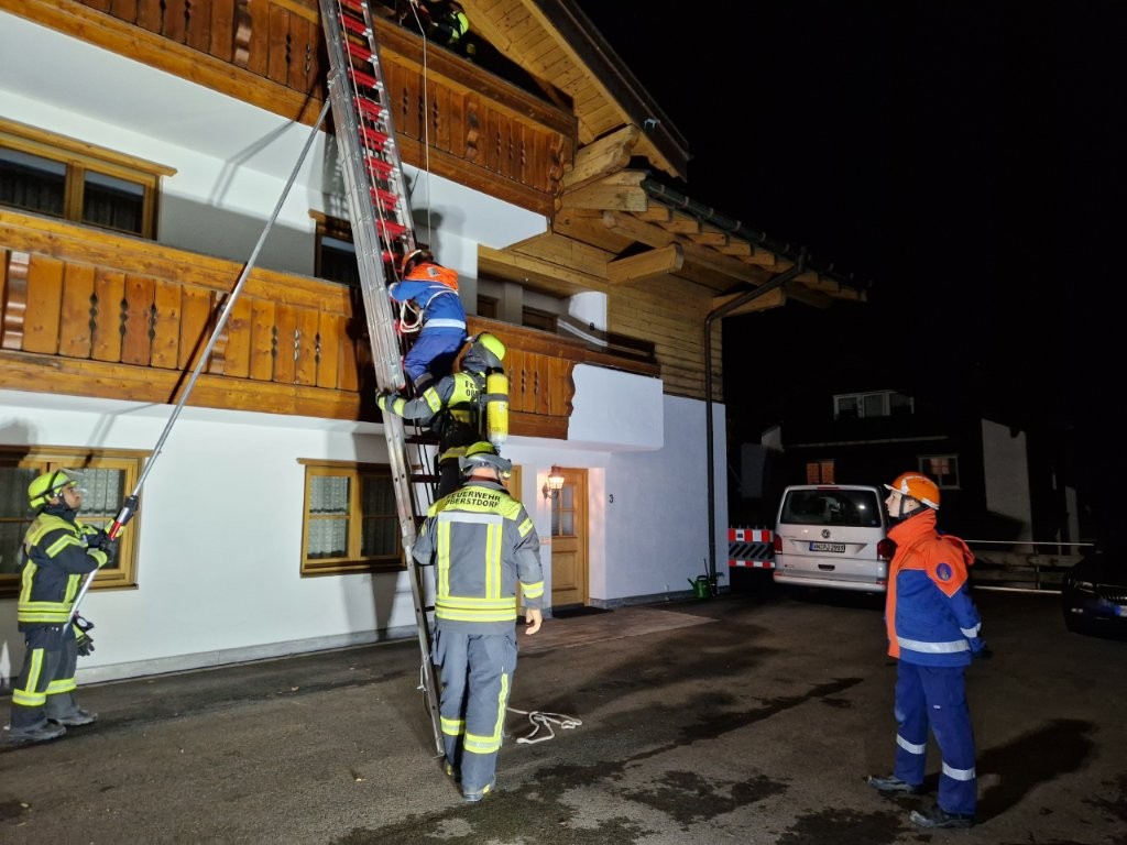 Übung mit den Aktiven