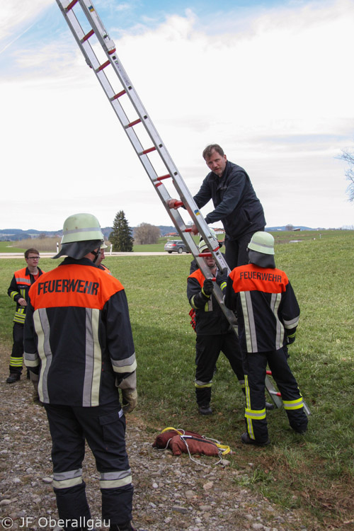 Ausbildung an der Steckleiter