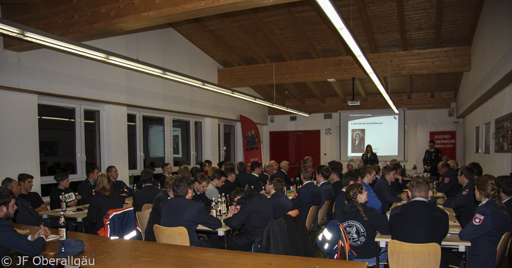 Hauptversammlung im Feuerwehrhaus Rettenberg