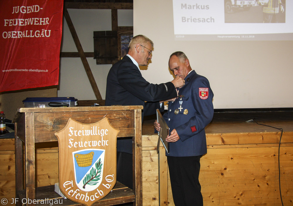 Markus Briesach, Feuerwehr Sonthofen