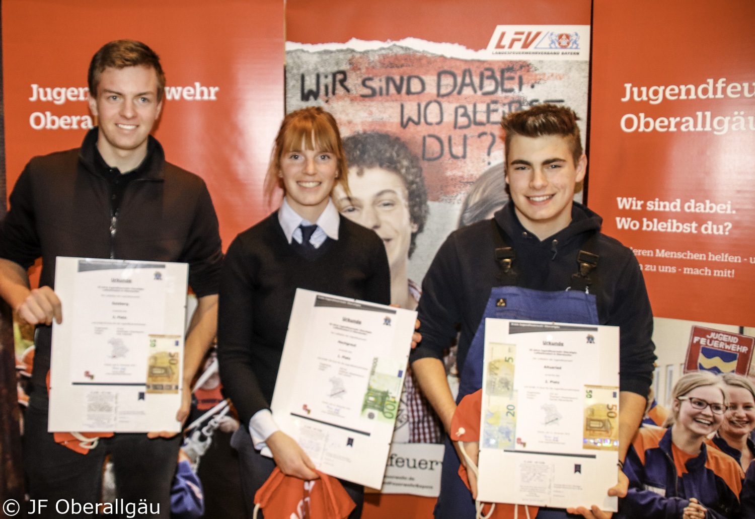 Hauptversammlung 2019 - Gewinner des Luftballonwettbewerbes