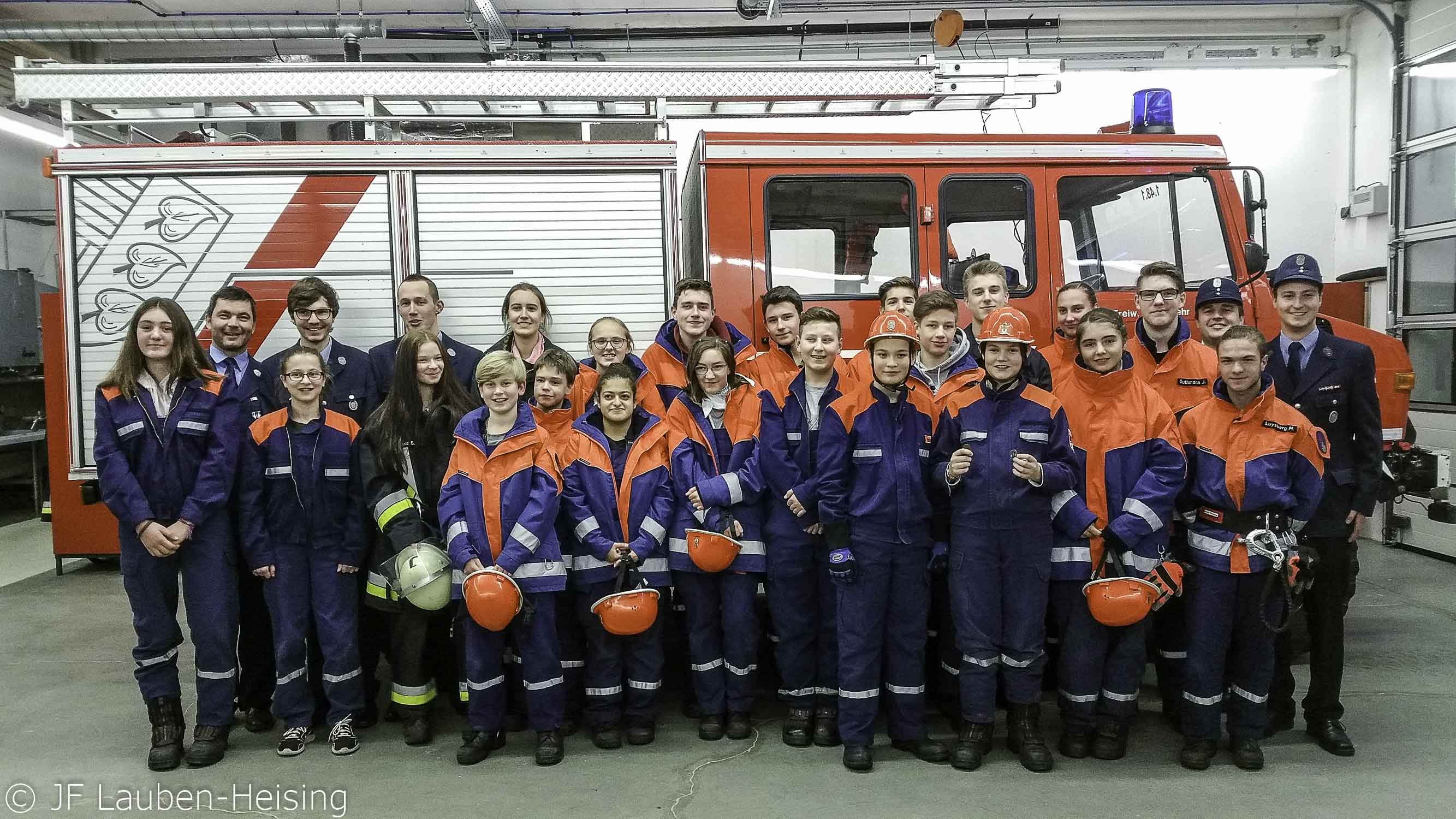 Jugendfeuerwehr Lauben-Heising - Gruppenbild