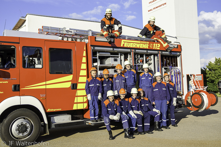 Jugendfeuerwehr Waltenhofen - Gruppenbild