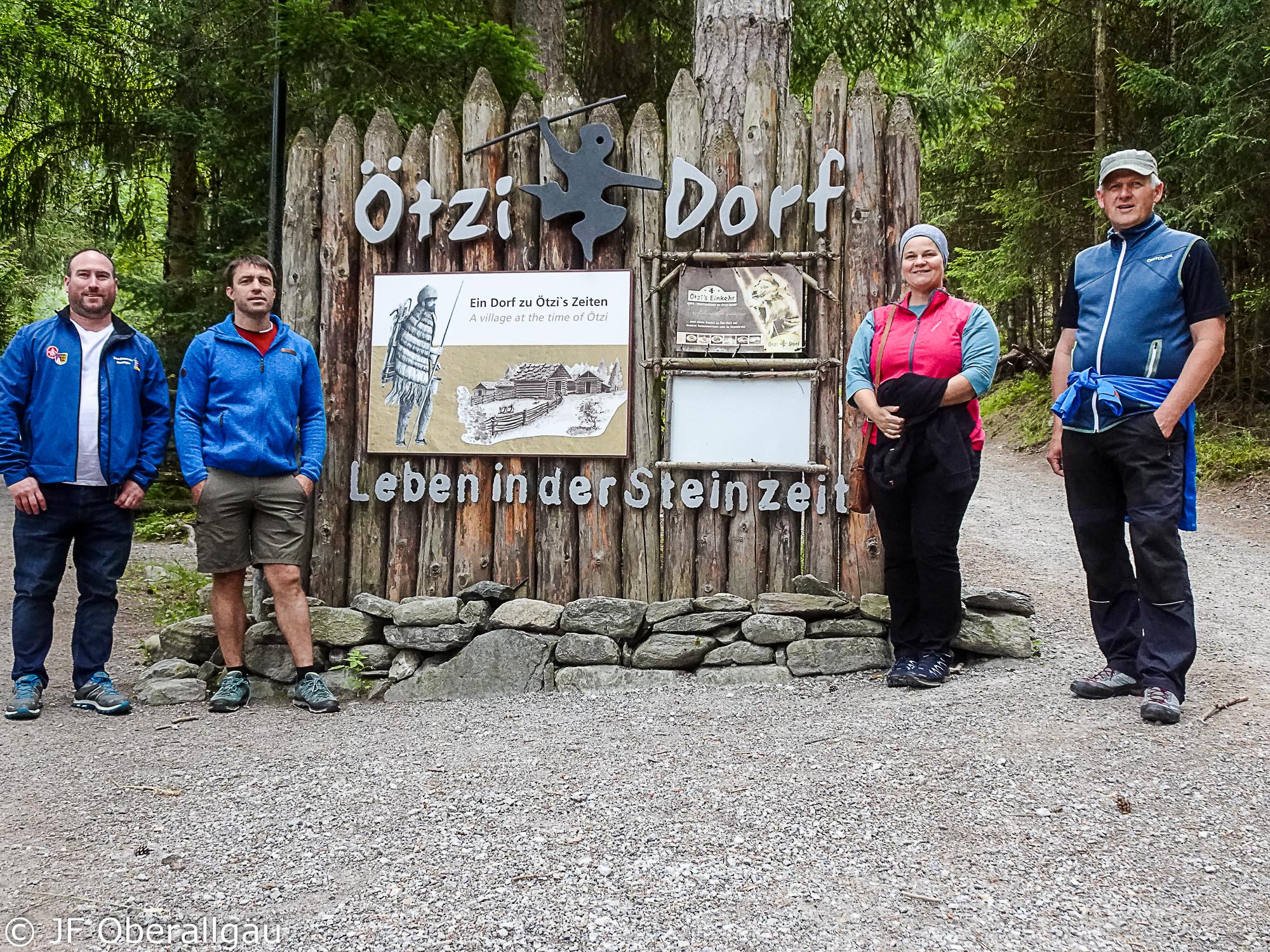 Ötzi Dorf mit 31 Stationen im Ötztal