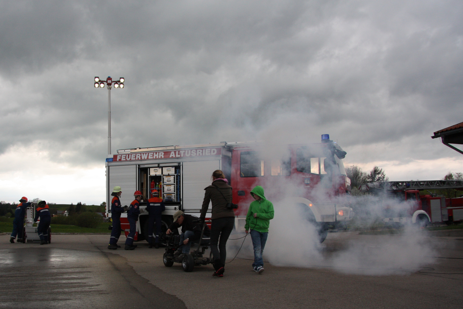 Filmdreh für die Jugendfeuerwehr Oberallgäu