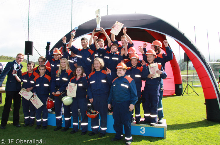 Siegermannschaften Kreis-Jugendfeuerwehrtag 2014