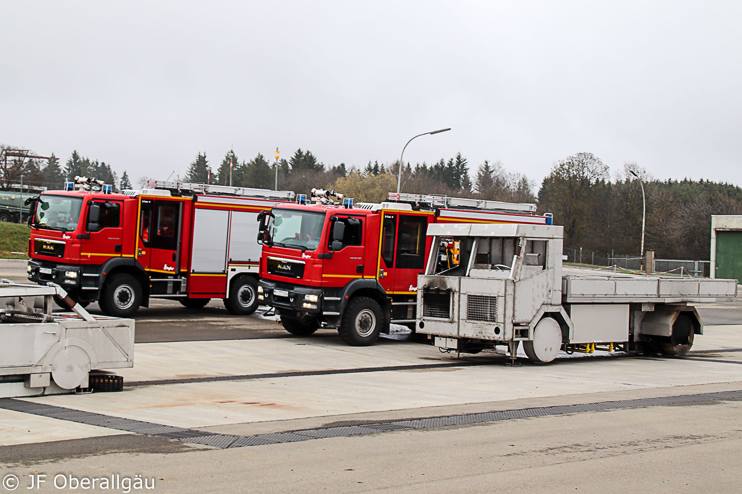 Übungsgelände " Fahrzeugbrand" Bundeswehr 