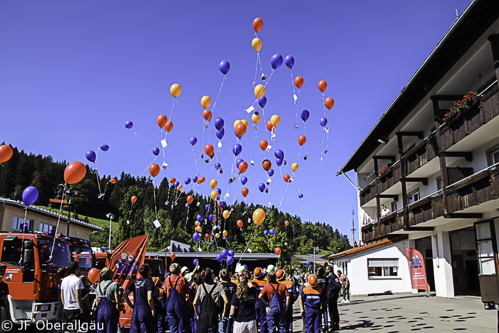 kjf oa jugendleistungswettbwerb 2019 Luftballonstart