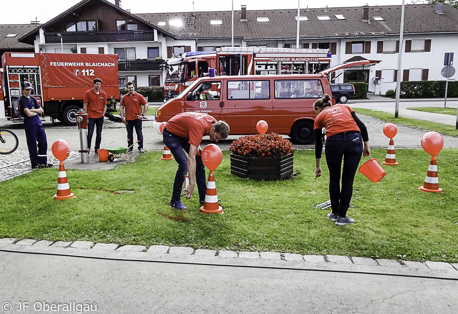 Reinschauen bei der Feuerwehr Blaichach