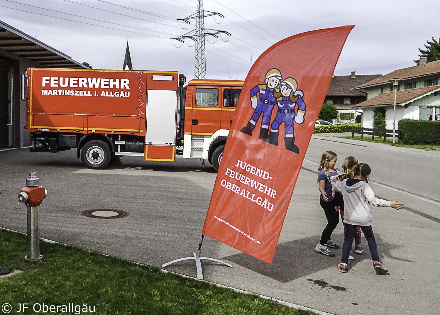 Reinschauen bei der Feuerwehr Martinszell