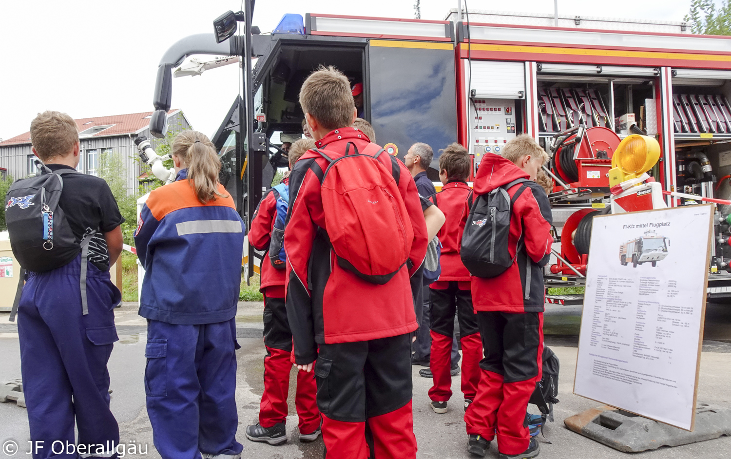 Der Feuerwehrnachwuchs im Oberallgäu ist Spitze.