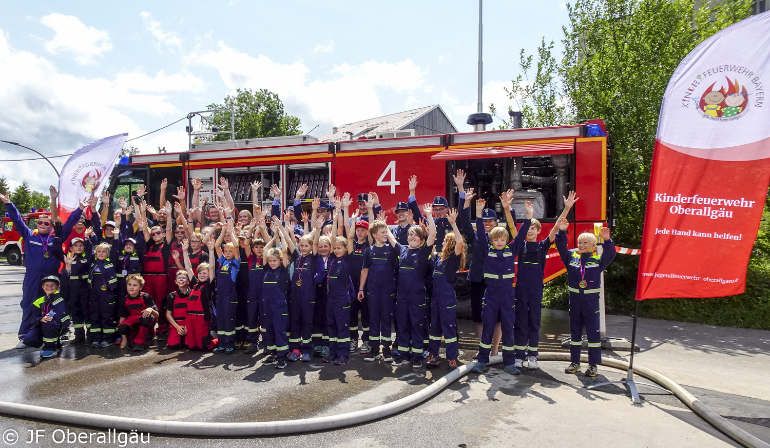 Kinderfeuerwehrtag in Hegge 2023