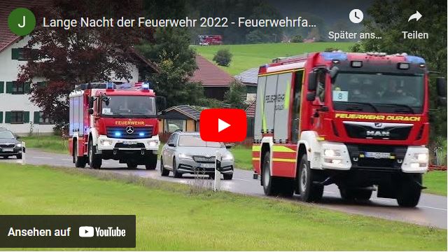 Lange Nacht der Feuerwehr 2022   Feuerwehrfahrzeugkorso